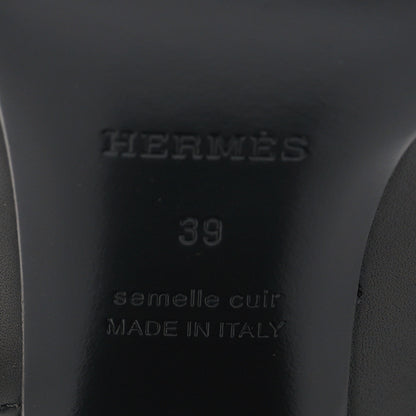 Hermes Calfskin Saint Germain Ankle Boots 39 Black 7 of 10