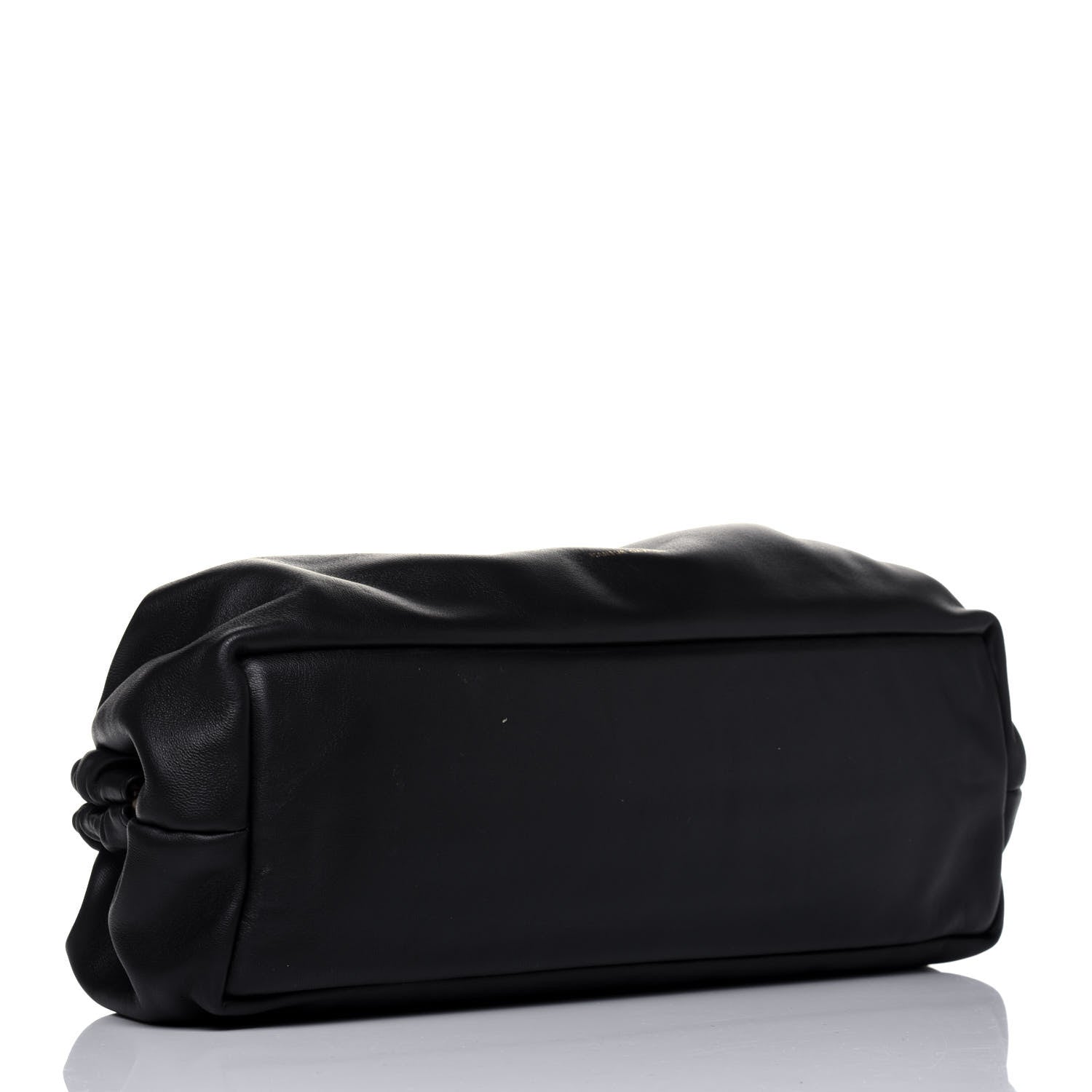 Mansur Gavriel Lambskin Cloud Clutch Black Flamma 4 of 13