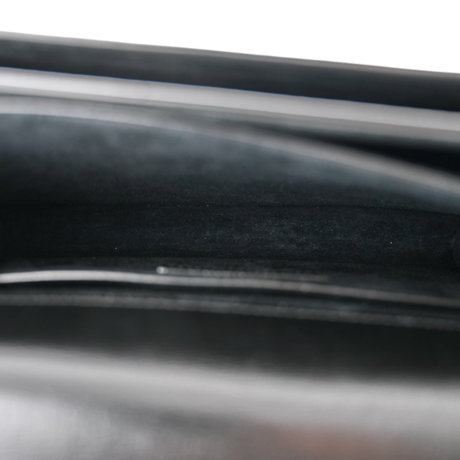 Saint Laurent Calfskin Medium Monogram Monochrome Sunset Black 5 of 10