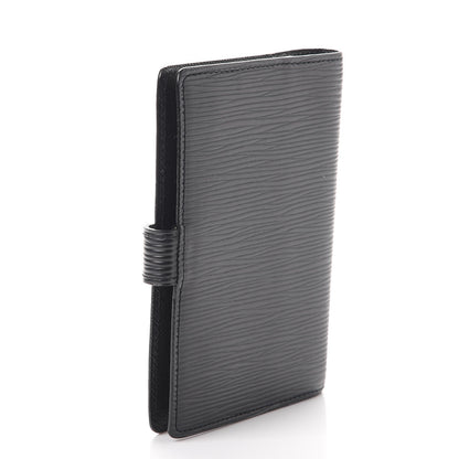 Louis Vuitton Epi Small Ring Agenda Black 3 of 13