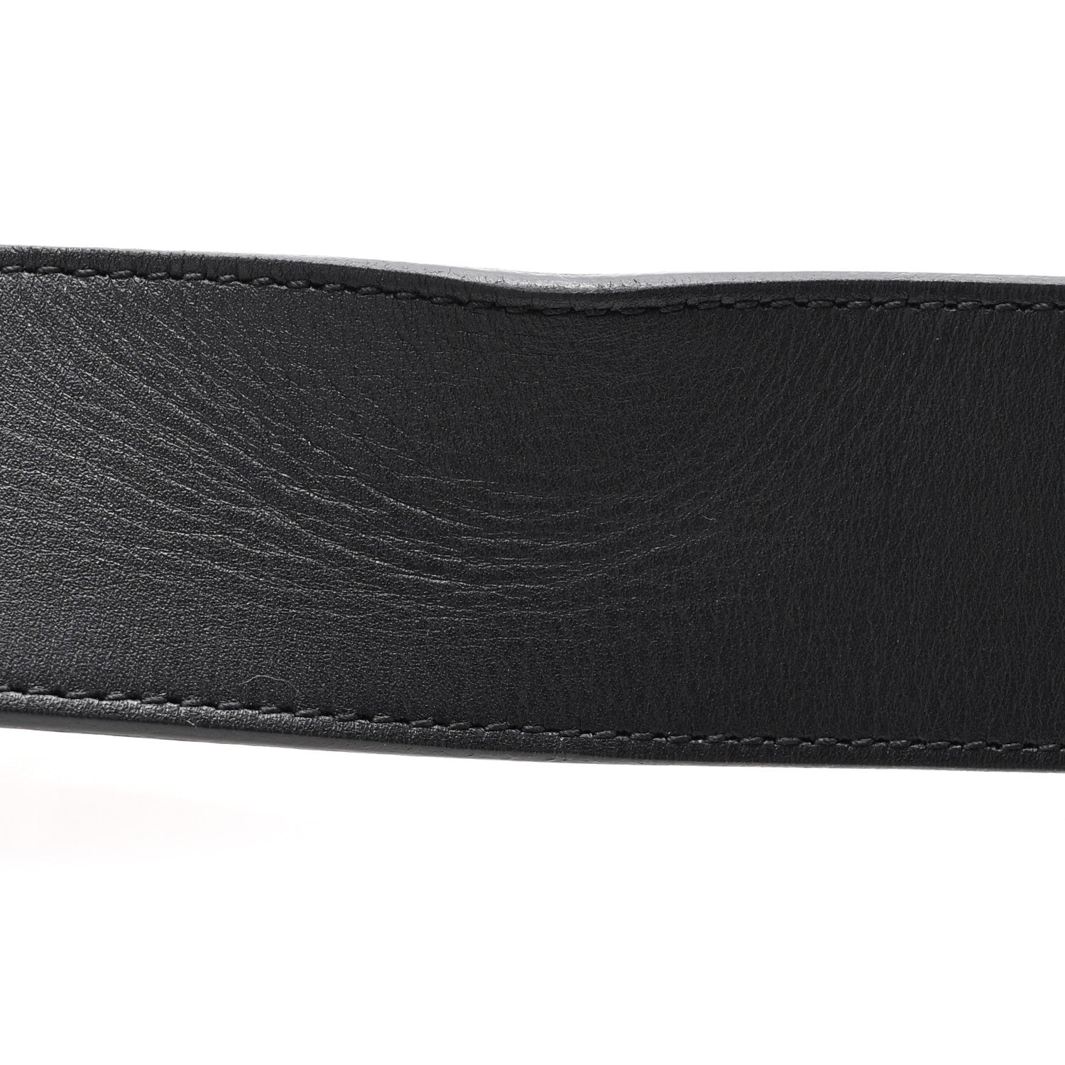 Gucci Moon Calfskin Pearl Double G 40mm Belt 90 36 Black Cream 9 of 11