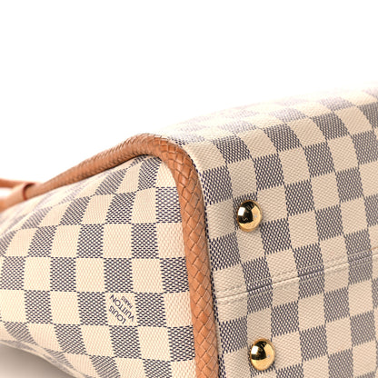 Louis Vuitton Damier Azur Propriano Rose Ballerine 9 of 21