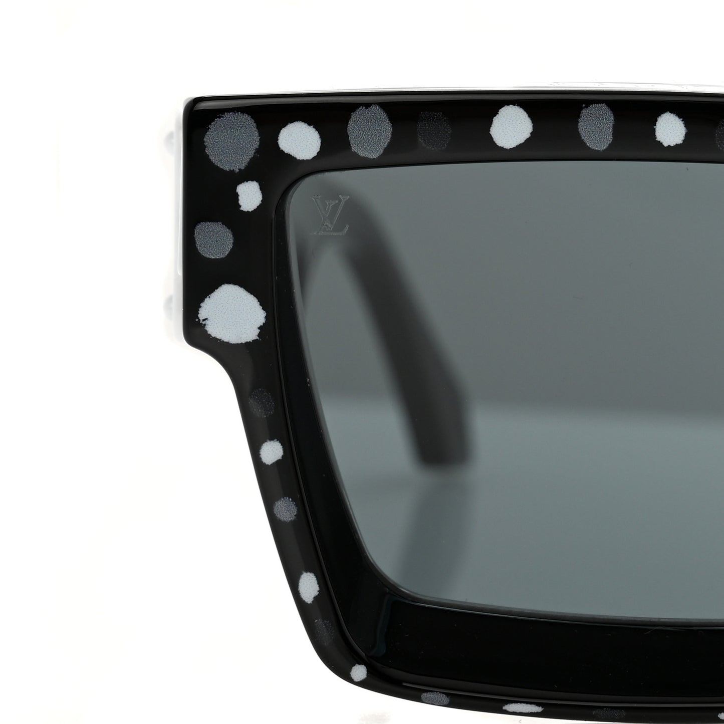 LV X YK Painted Dots 1.1 Millionaires Sunglasses Z1904W Black