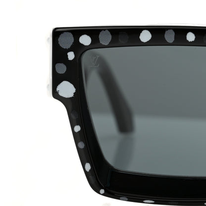 Louis Vuitton LV X YK Painted Dots 1.1 Millionaires Sunglasses Z1904W Black 8 of 10