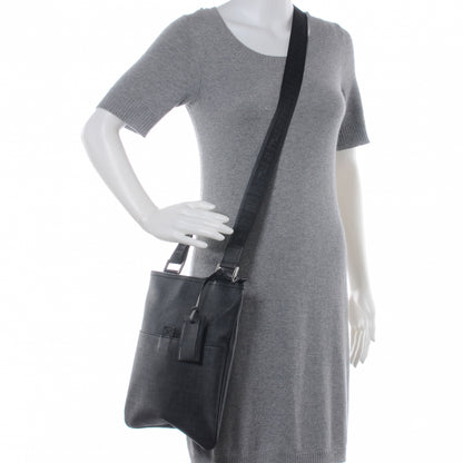 Fendi Zucca Spalmati Messenger Black 2 of 10