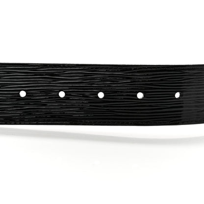 Louis Vuitton Epi Electric 40mm LV Initiales Belt 80 32 Black 6 of 8