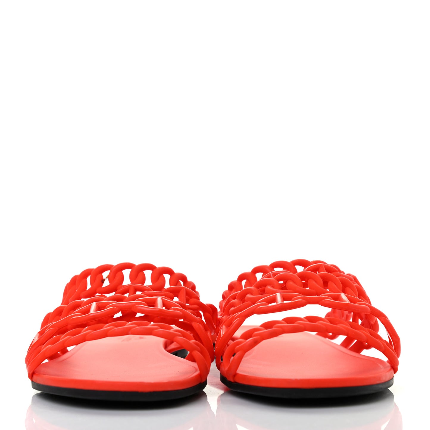 Rubber Chaine d'Ancre Nude Sandals 37 Pavot