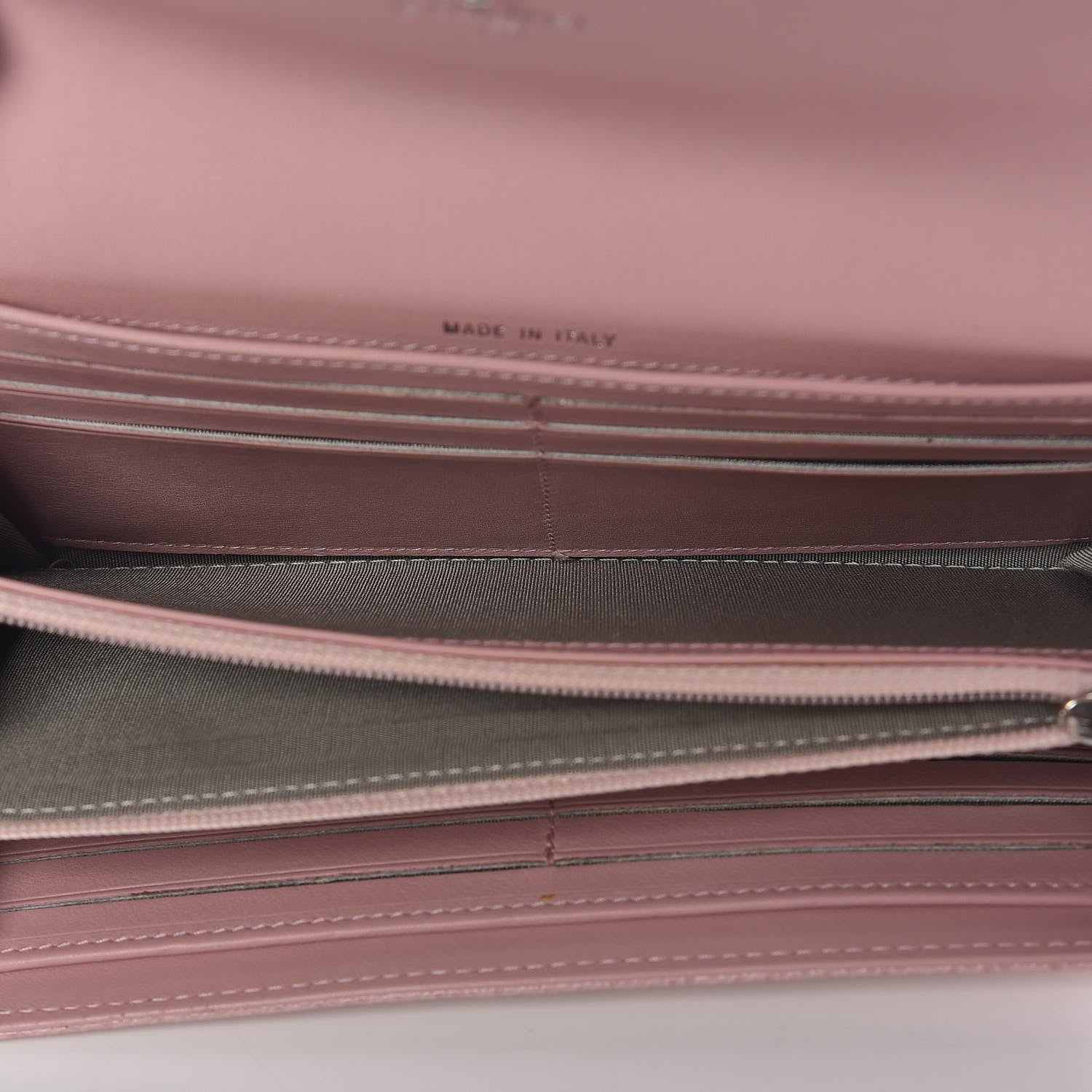 Chanel Caviar Timeless CC Large Gusset Flap Wallet Rose Pale 5 of 8