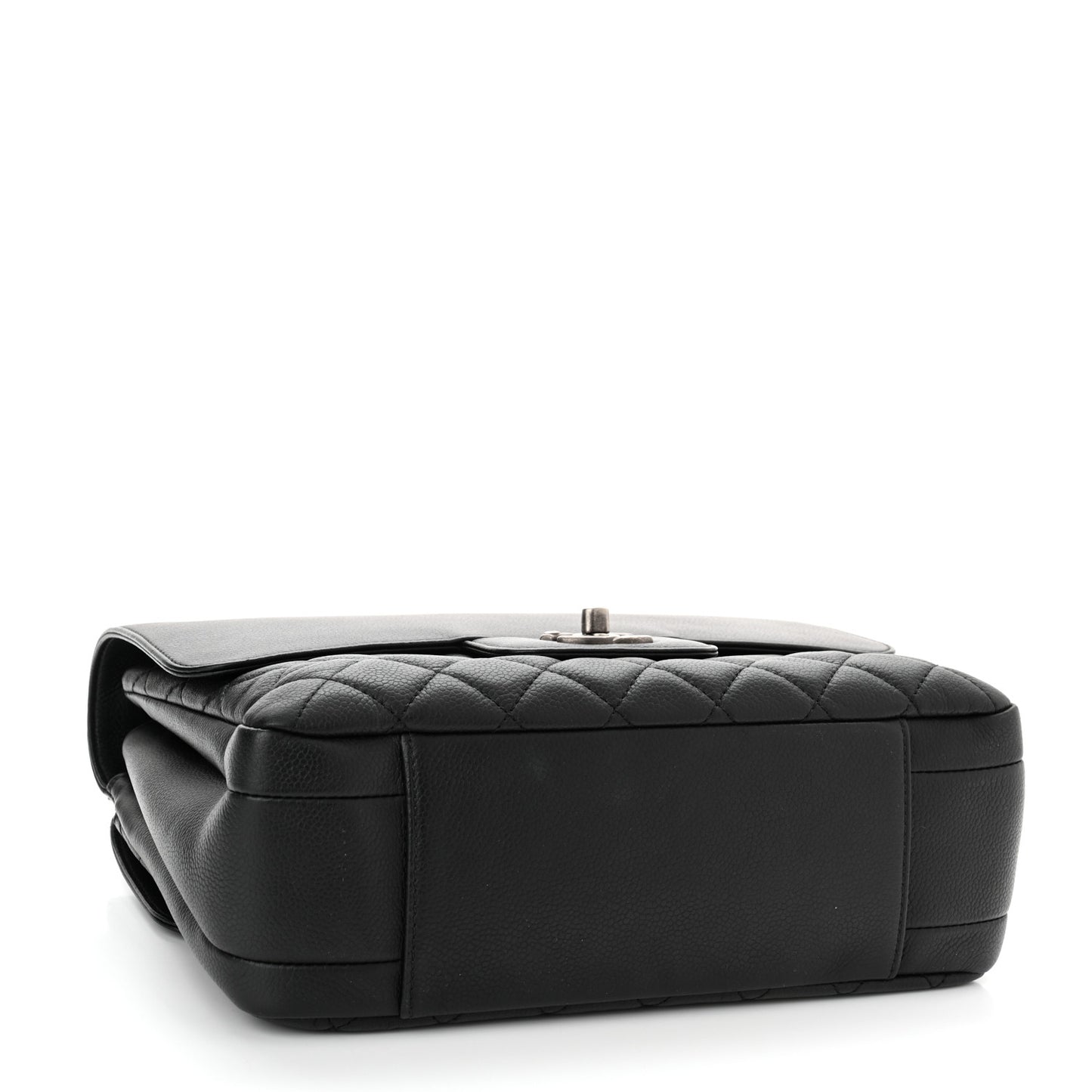 Caviar Quilted All About Flap Bag Black