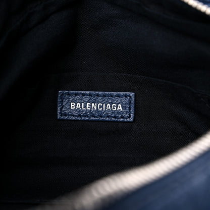 Balenciaga Stadio Classic Silver Hardware Neo Lift Hip Bag Bleu Roi 6 of 8