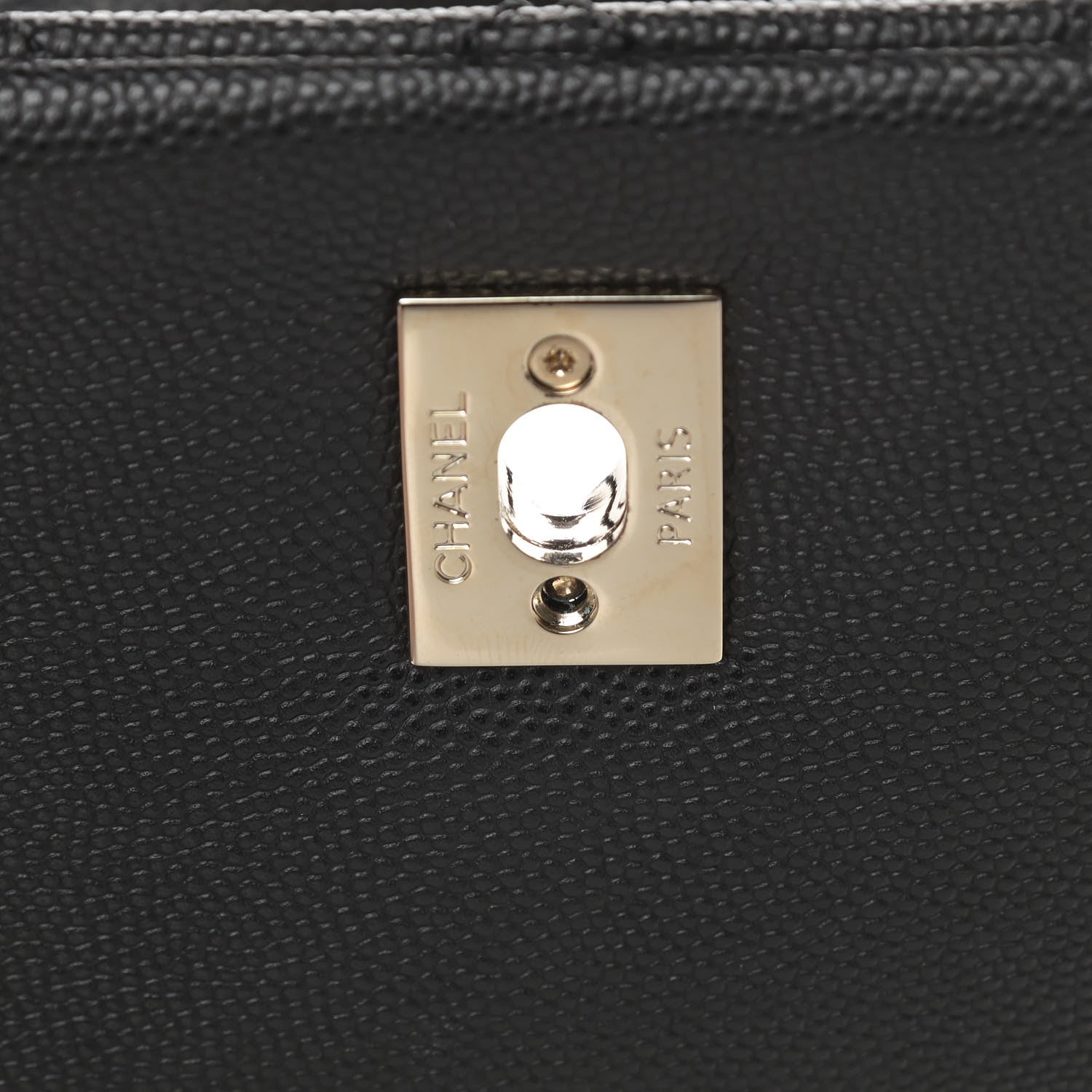 Chanel Caviar Quilted Small Coco Handle Flap Black 11 of 12