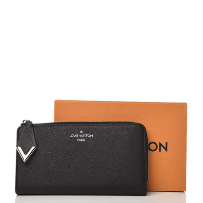 Louis Vuitton Veau Cachemire Comete Wallet Black 8 of 8