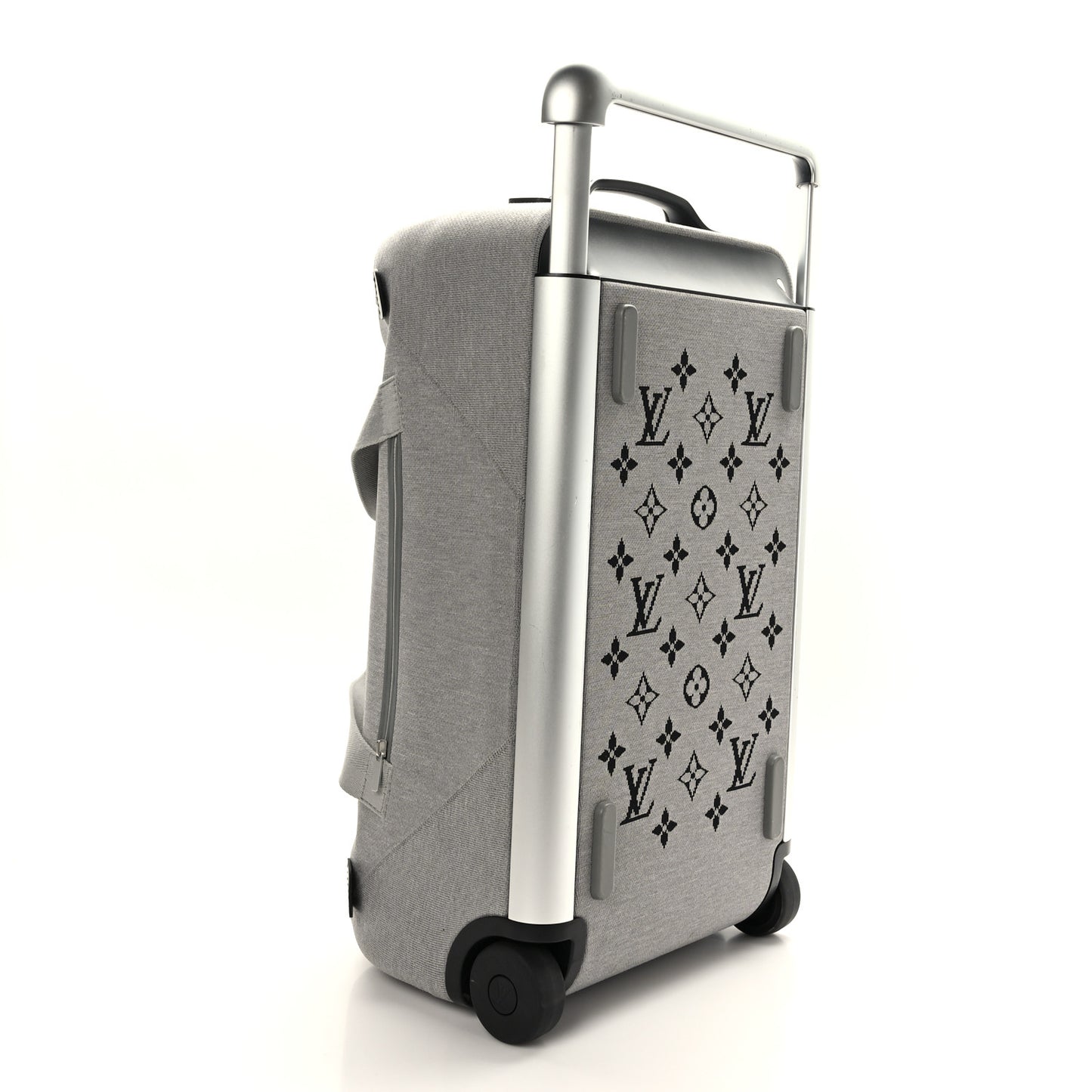 Knit Monogram Horizon Soft Duffle 55 Grey