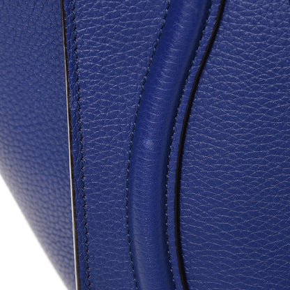 Celine Drummed Calfskin Micro Luggage Indigo 11 of 12