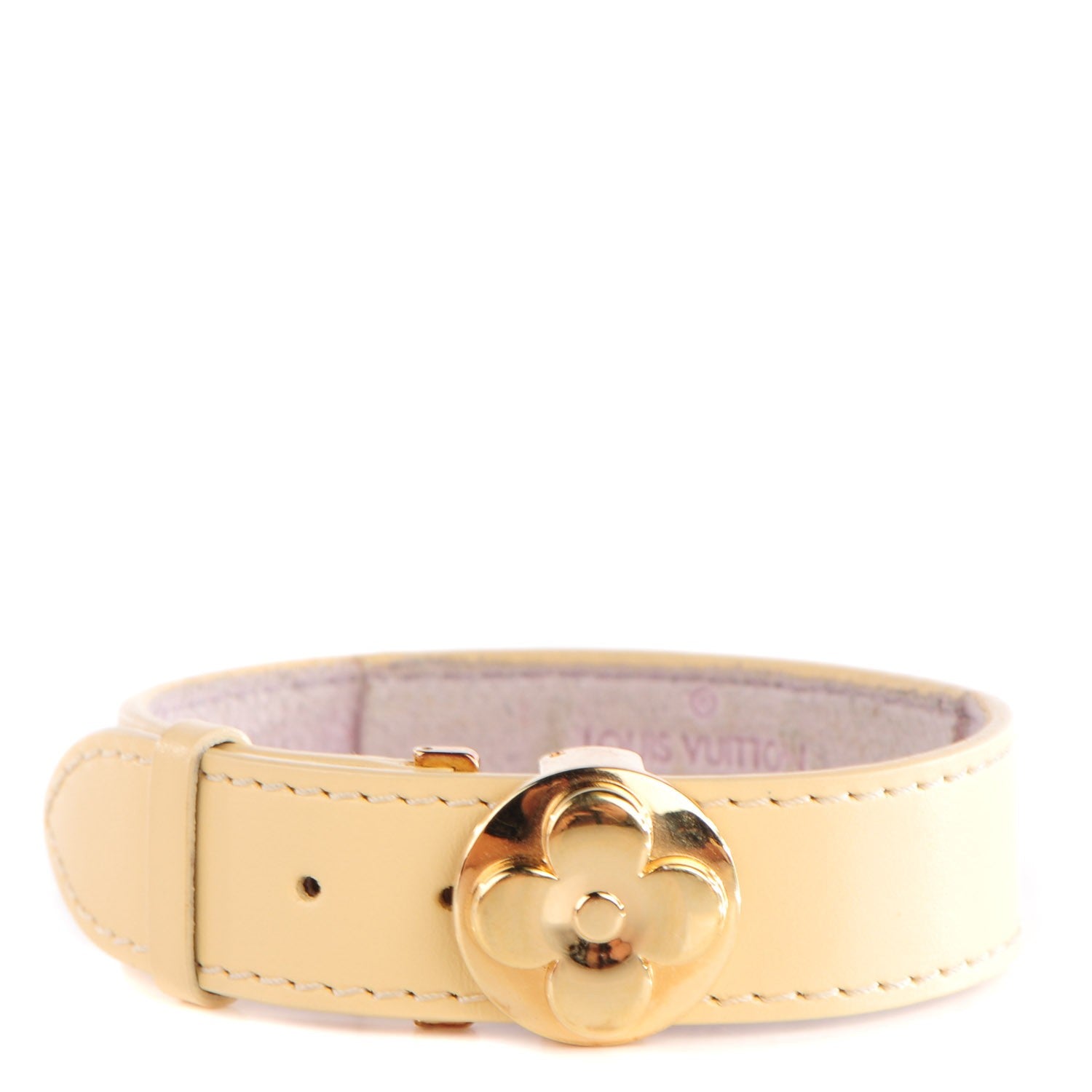 Louis Vuitton Mat Monogram Wish Bracelet Beige 1 of 7