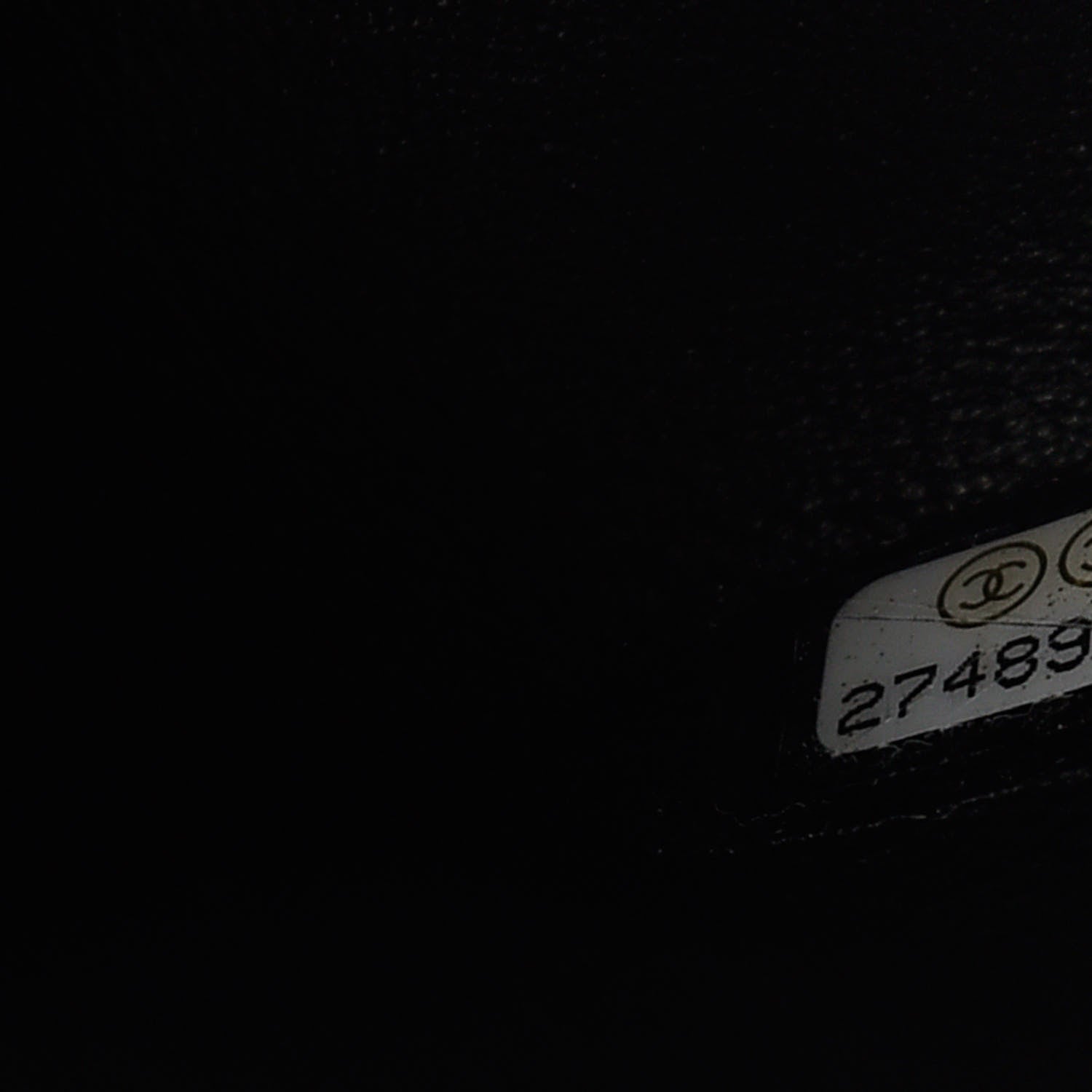 Chanel Calfskin Stitched Small Precious Union Flap Bag Black 9 of 10