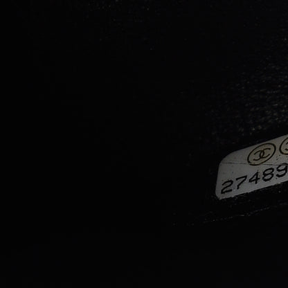 Chanel Calfskin Stitched Small Precious Union Flap Bag Black 9 of 10