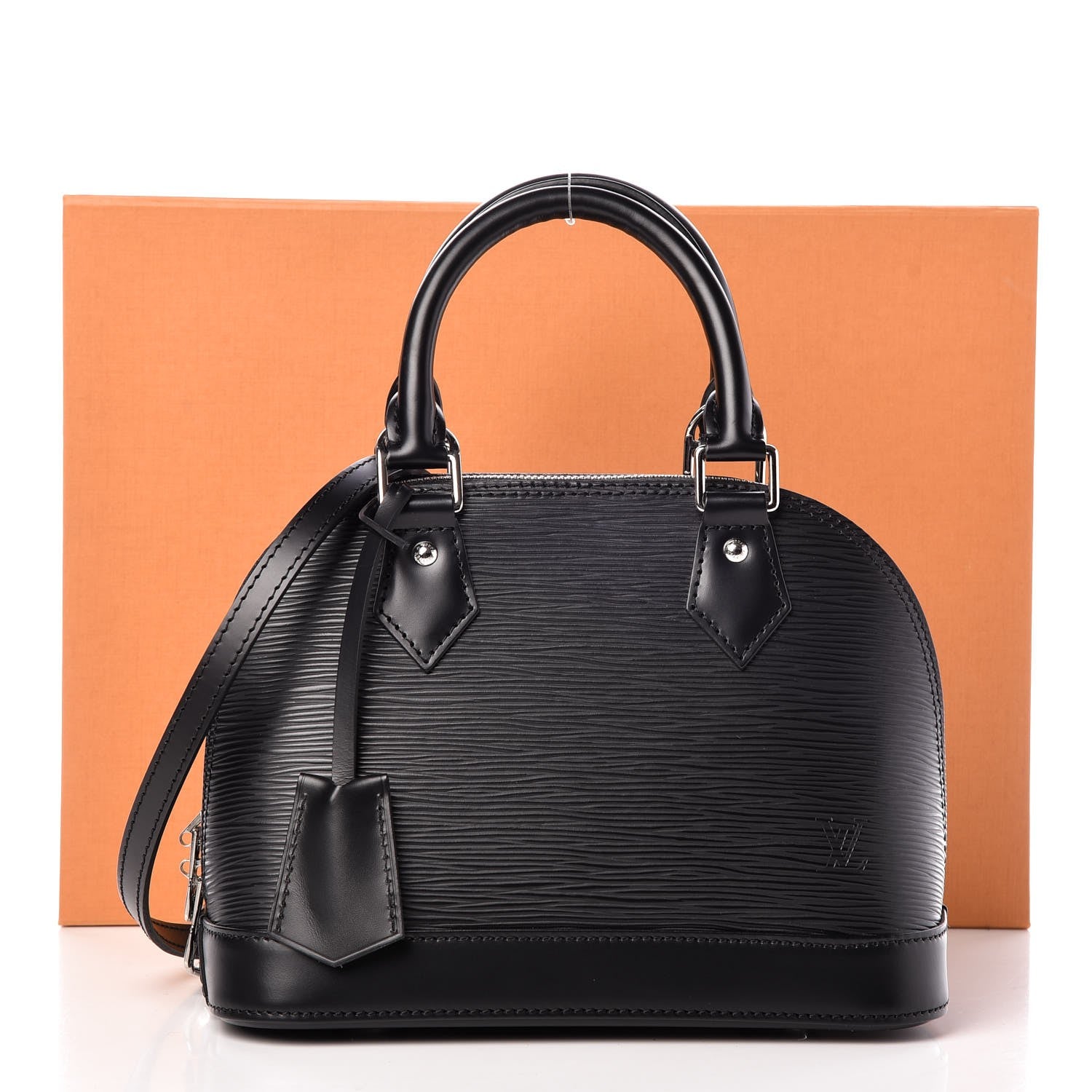 Louis Vuitton Epi Alma BB Black 9 of 9