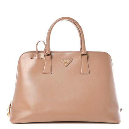 Prada Saffiano Vernice Large Promenade Tote Cammeo 1 of 7