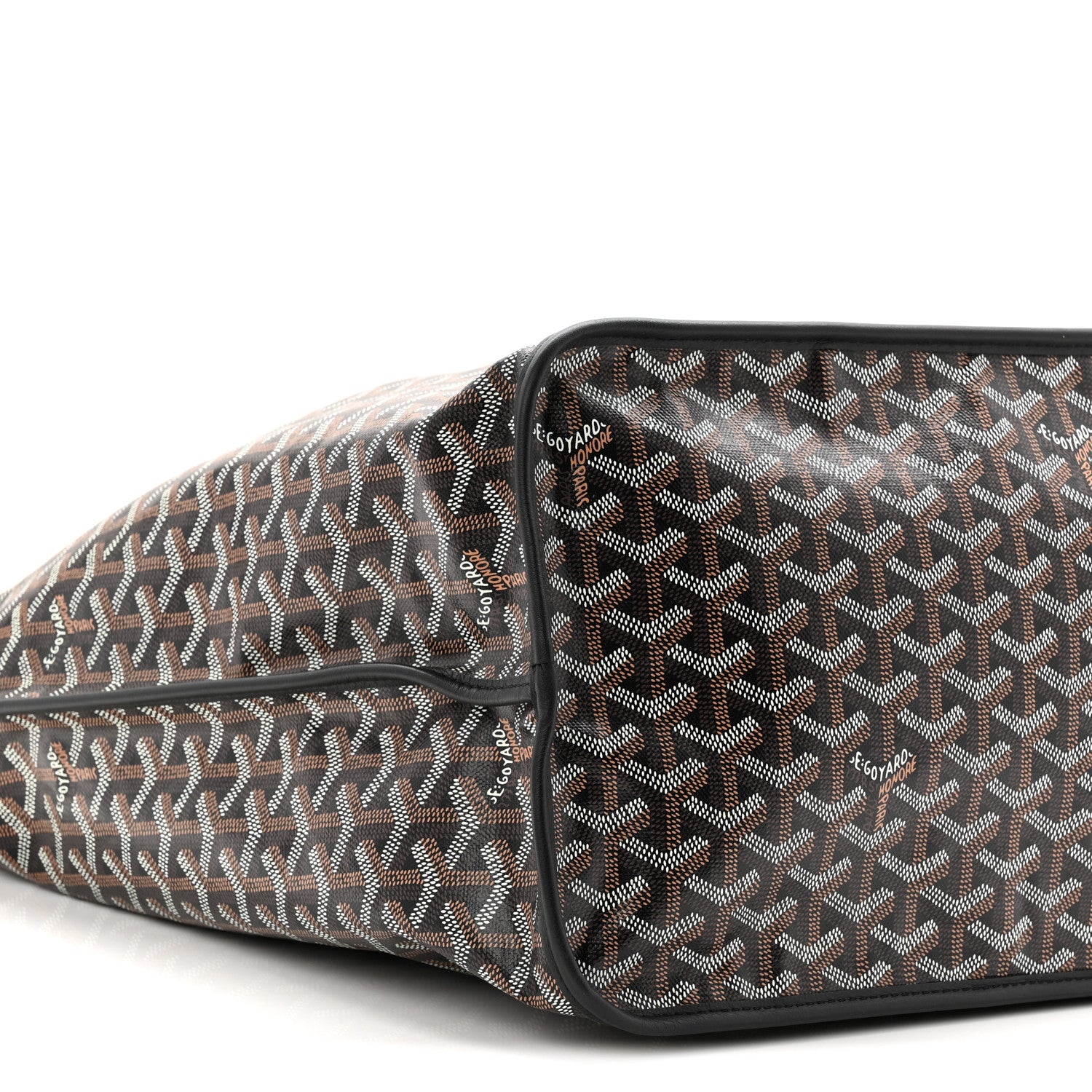 Goyard Goyardine Onde Millesime Reversible Anjou GM Black 15 of 18