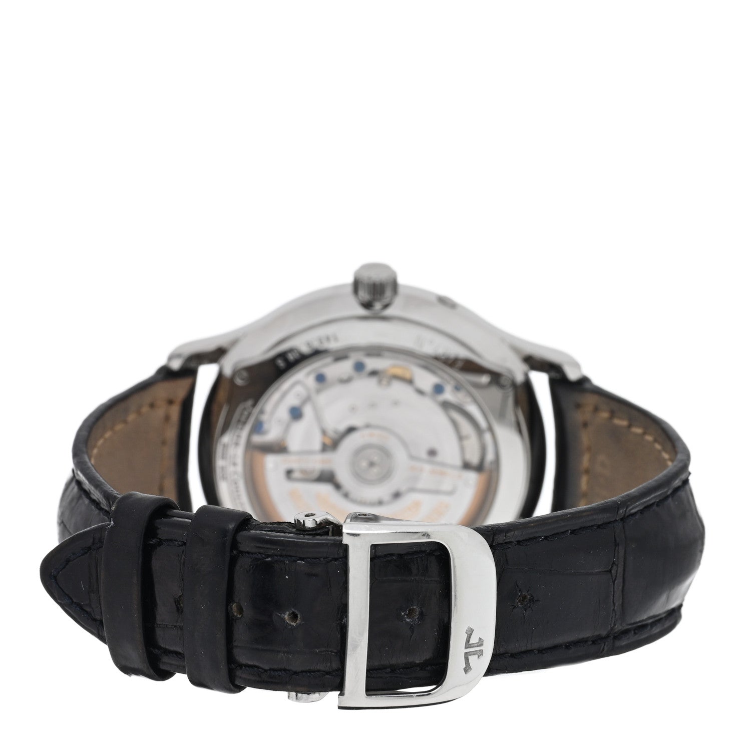 Jaeger-LeCoultre Stainless Steel Alligator 37mm Master Control Reserve de Marche Automatic Watch Q1378420 3 of 4