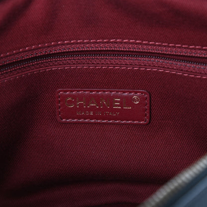 Chanel Crumpled Grained Calfskin Quilted Small Shiva Flap Black 6 of 10