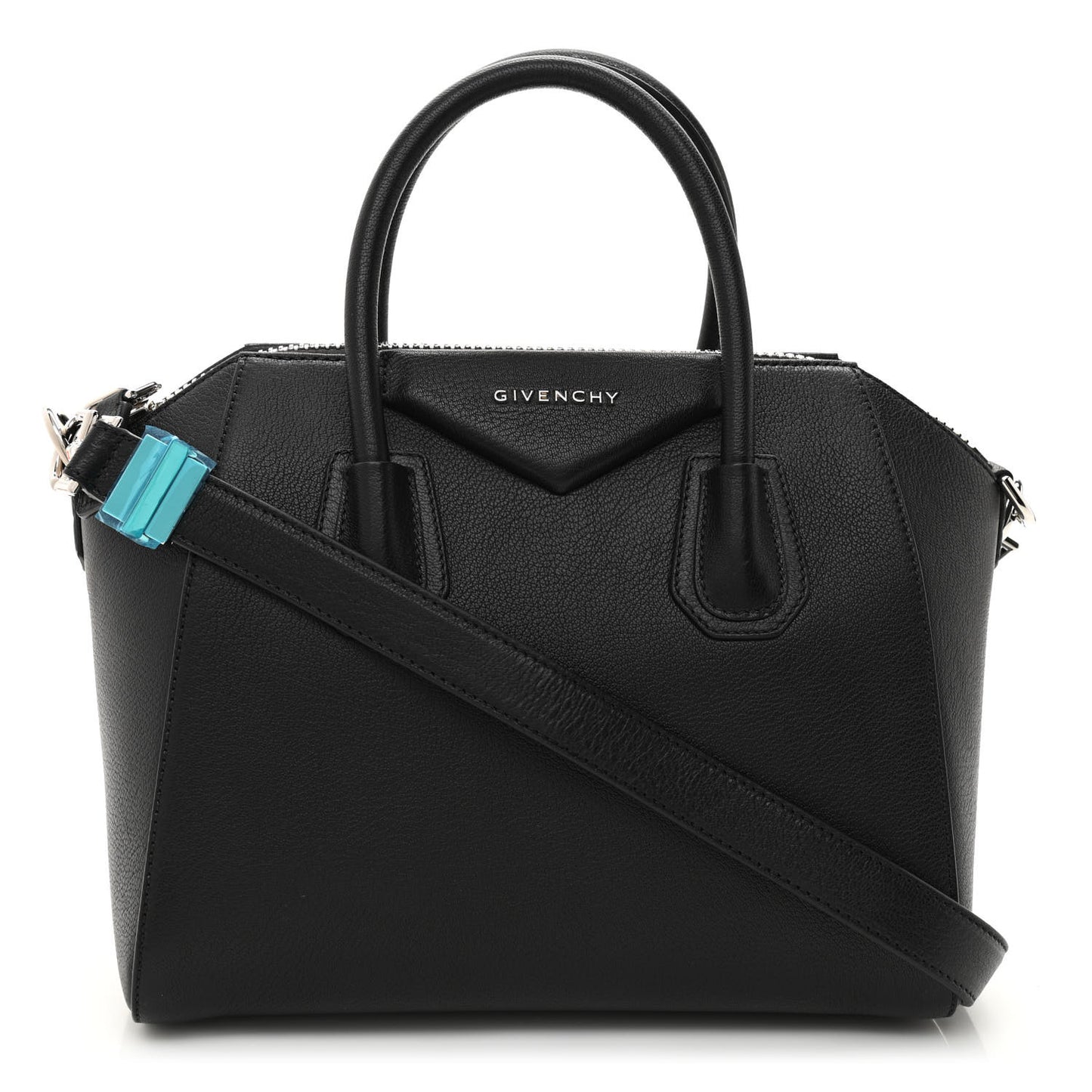 Sugar Goatskin Medium Antigona Black