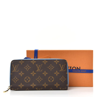 Louis Vuitton Monogram Zippy Wallet Blue Jean 7 of 7