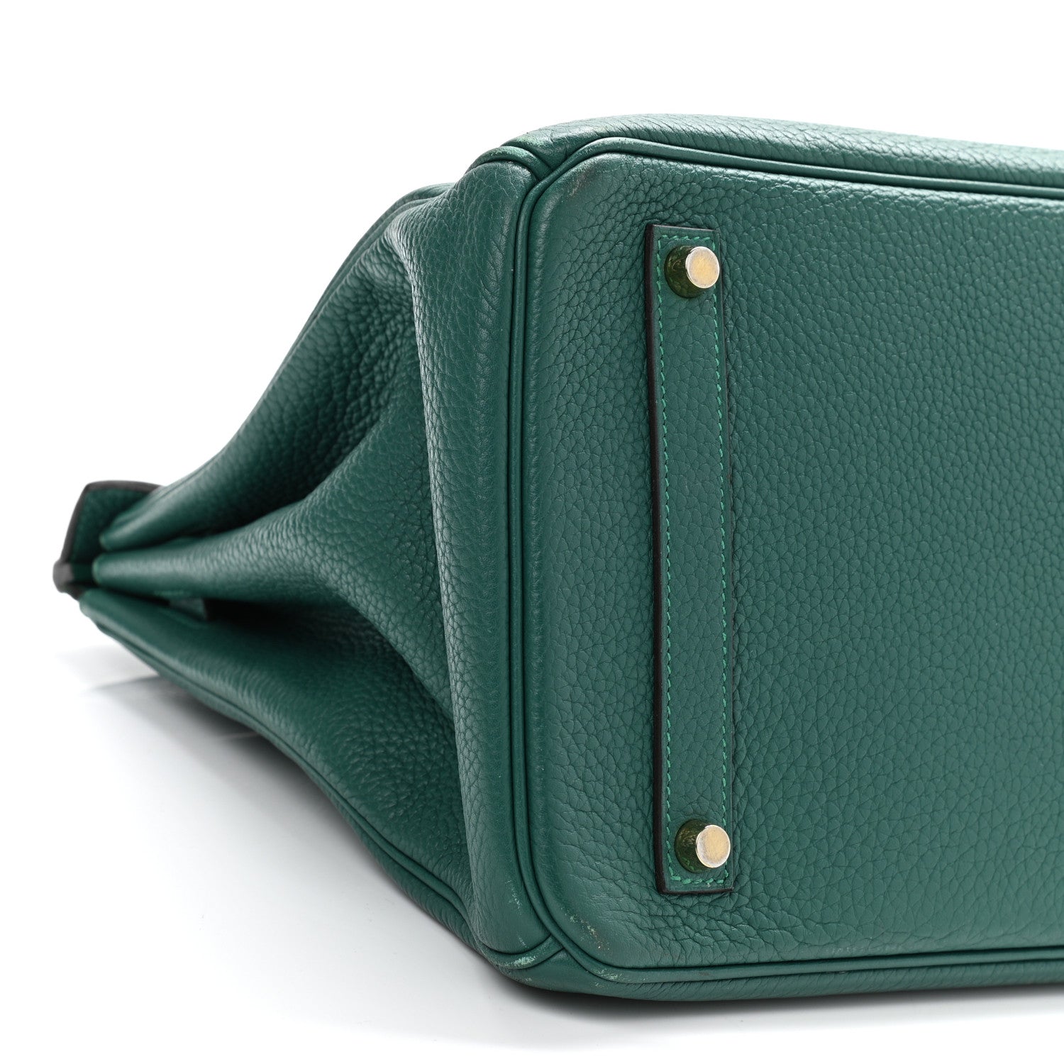Hermes Togo Birkin 35 Malachite 8 of 23