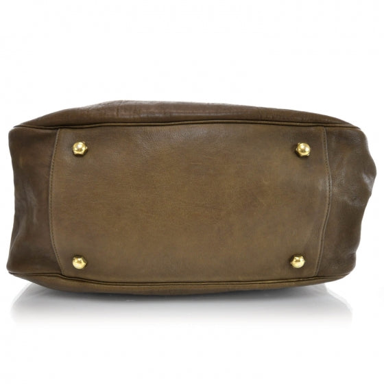 Leather Large Roady Brown