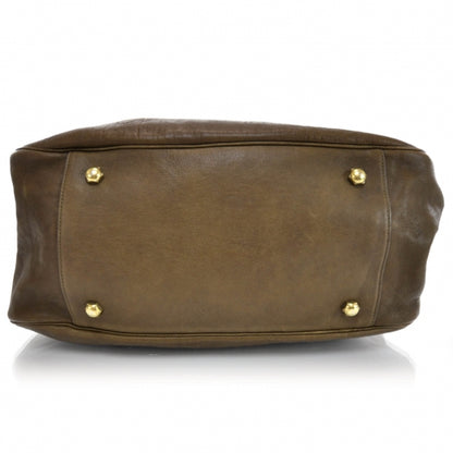 Saint Laurent Leather Large Roady Brown 7 of 12