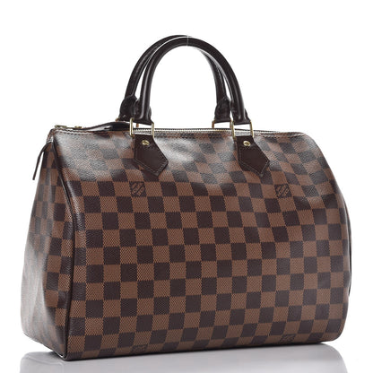 Louis Vuitton Damier Ebene Speedy 30 10 of 15