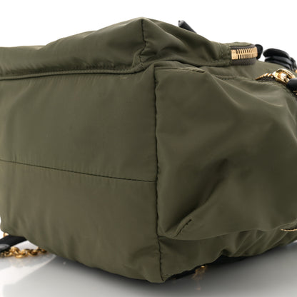 Burberry Nylon Medium Crossbody Rucksack Backpack Canvas Green 9 of 12