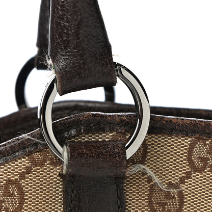 Gucci Monogram Signature Tote Dark Brown 36 of 41