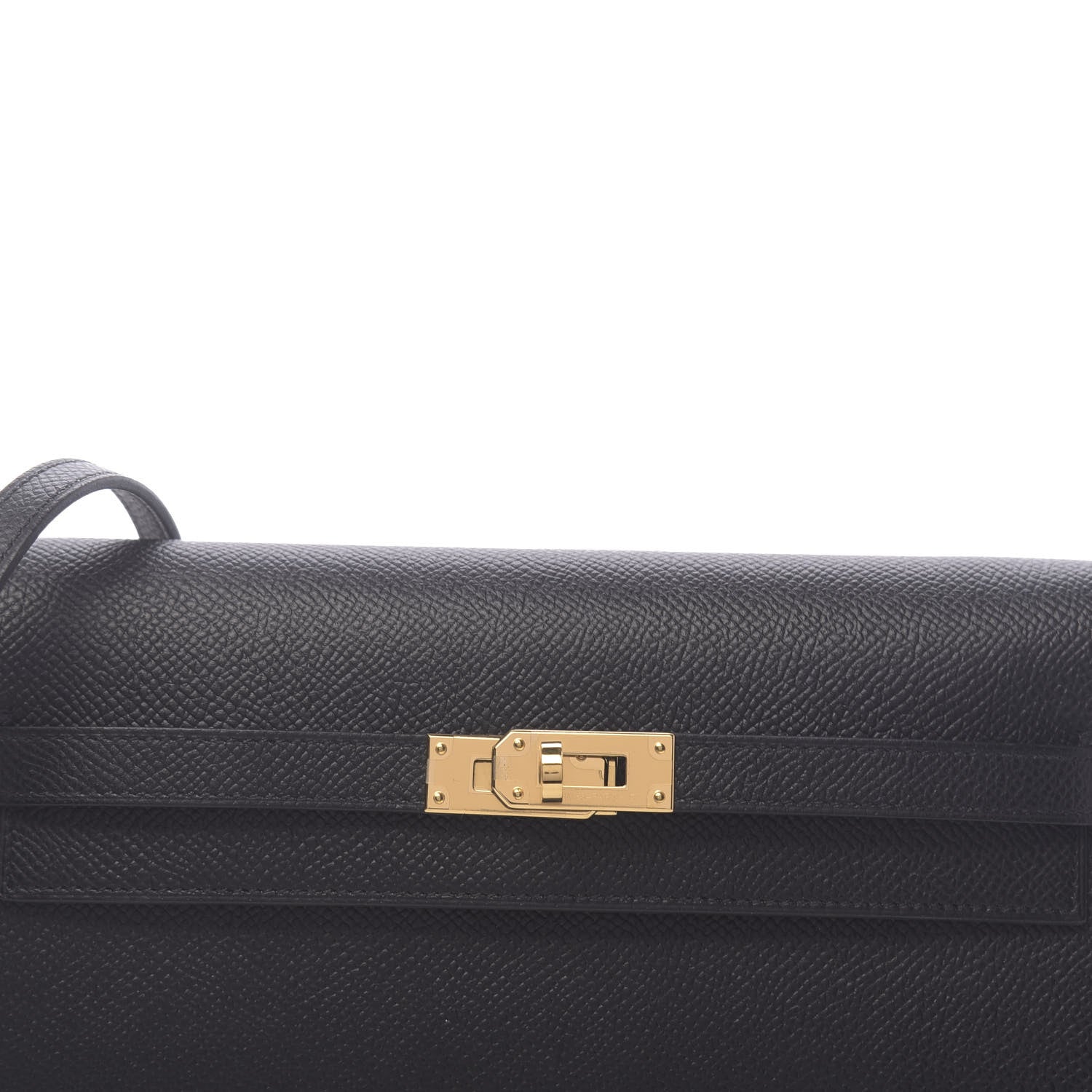 Hermes Epsom Kelly Wallet To Go Black 9 of 9