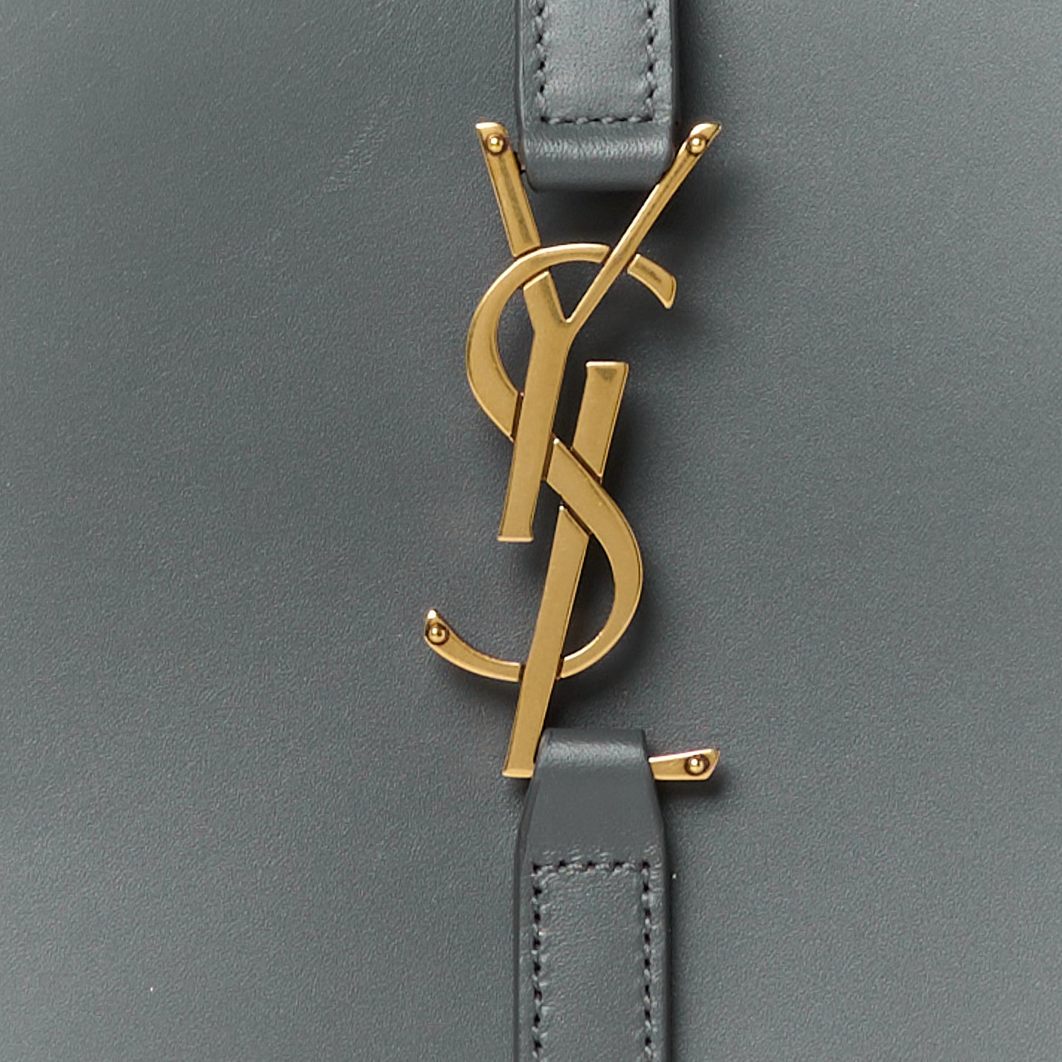 Saint Laurent Smooth Calfskin Le 5 A 7 Hobo Storm 8 of 10
