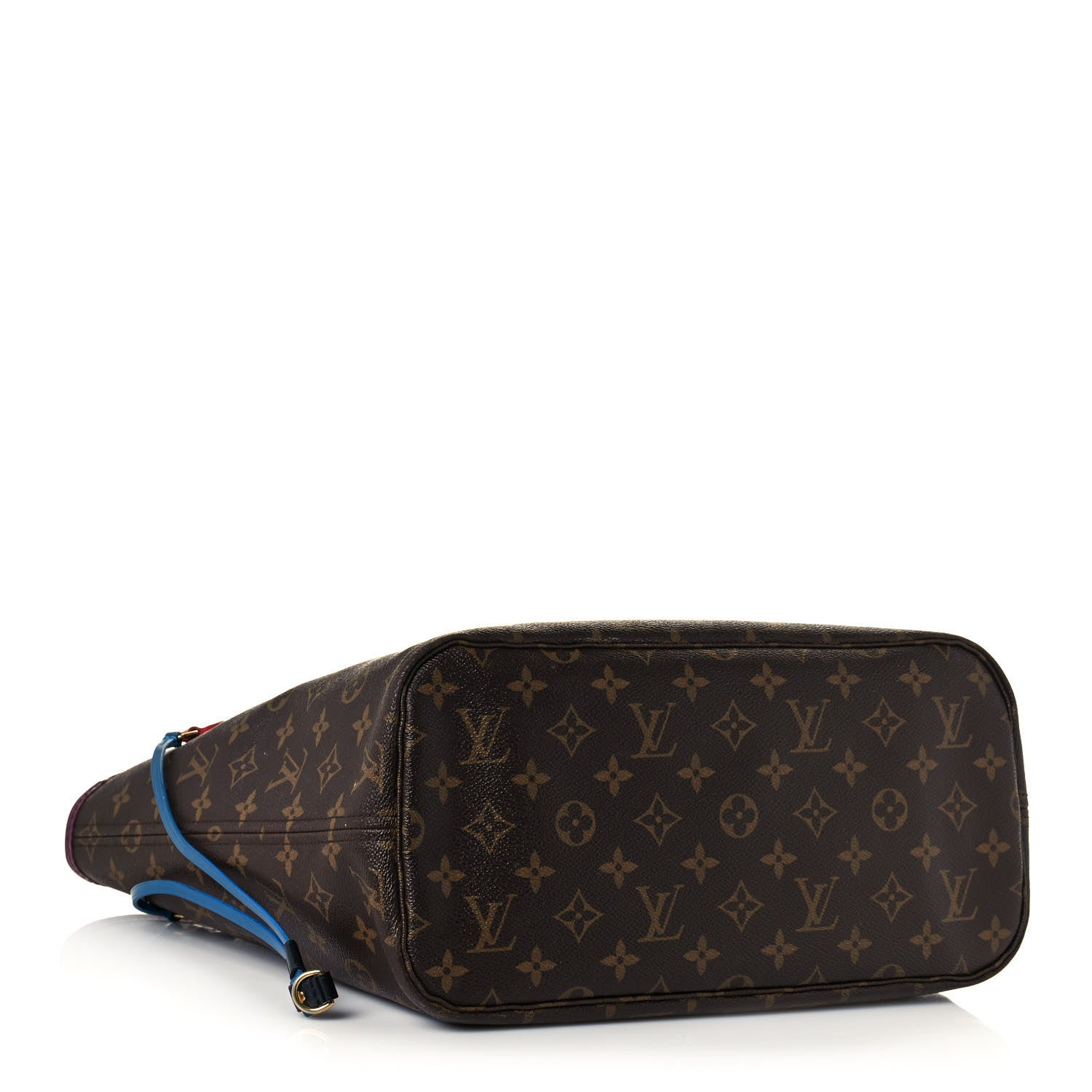 Louis Vuitton Monogram Totem Neverfull MM Magenta 5 of 15