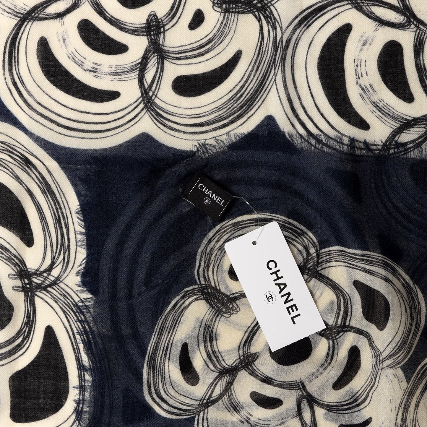 Cashmere CC Stole Navy