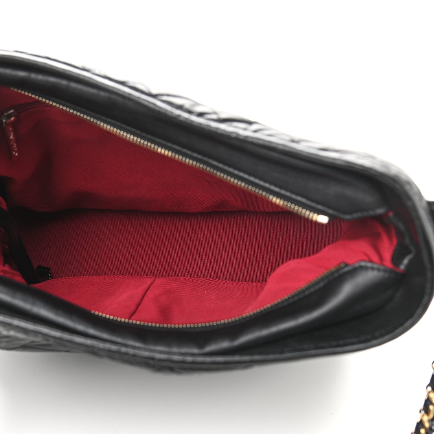 Chanel Aged Calfskin Quilted Large Gabrielle Hobo Black 5 of 13