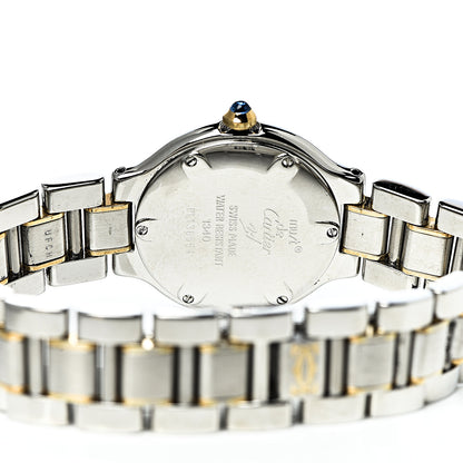 Cartier Stainless Steel 18K Yellow Gold 28mm Must De 21 Quartz Watch 5 of 9