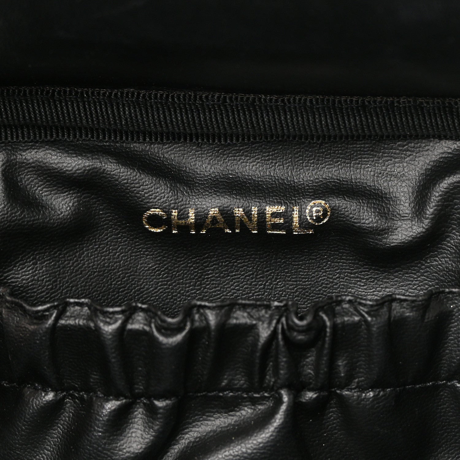 Chanel Caviar Vanity Cosmetic Case Black 6 of 13