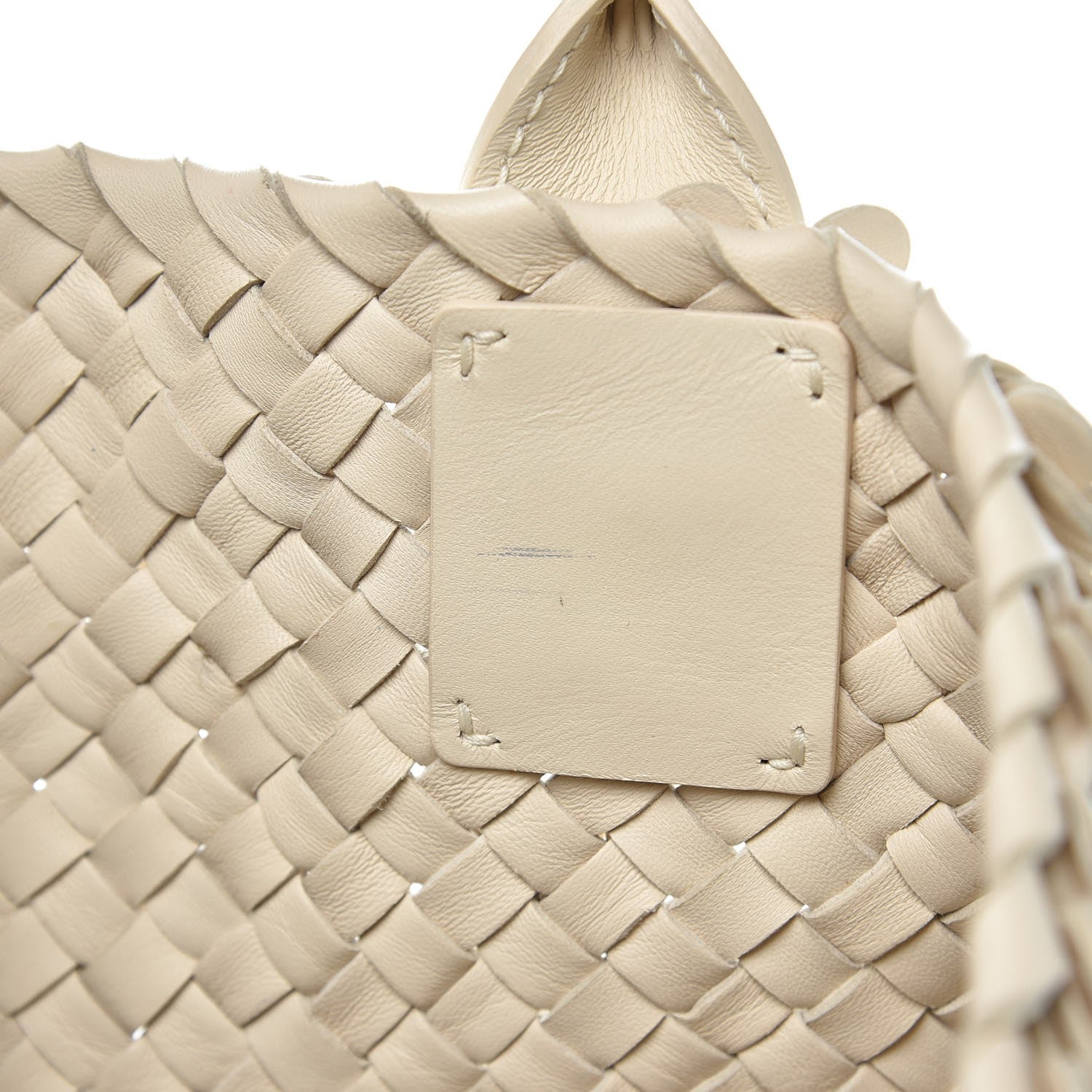 Bottega Veneta Nappa Intrecciato Medium Paillettes Cabat Cream 8 of 10