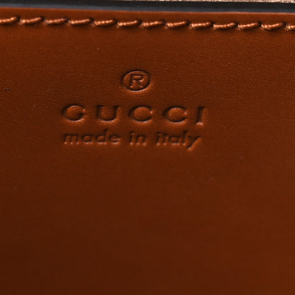 Gucci GG Supreme Monogram Boarded Dyana Calfskin Rhombus Print Studded Small Diana Tote Bag Beige Ebony Mystic White Hazel Brown Black 5 of 14