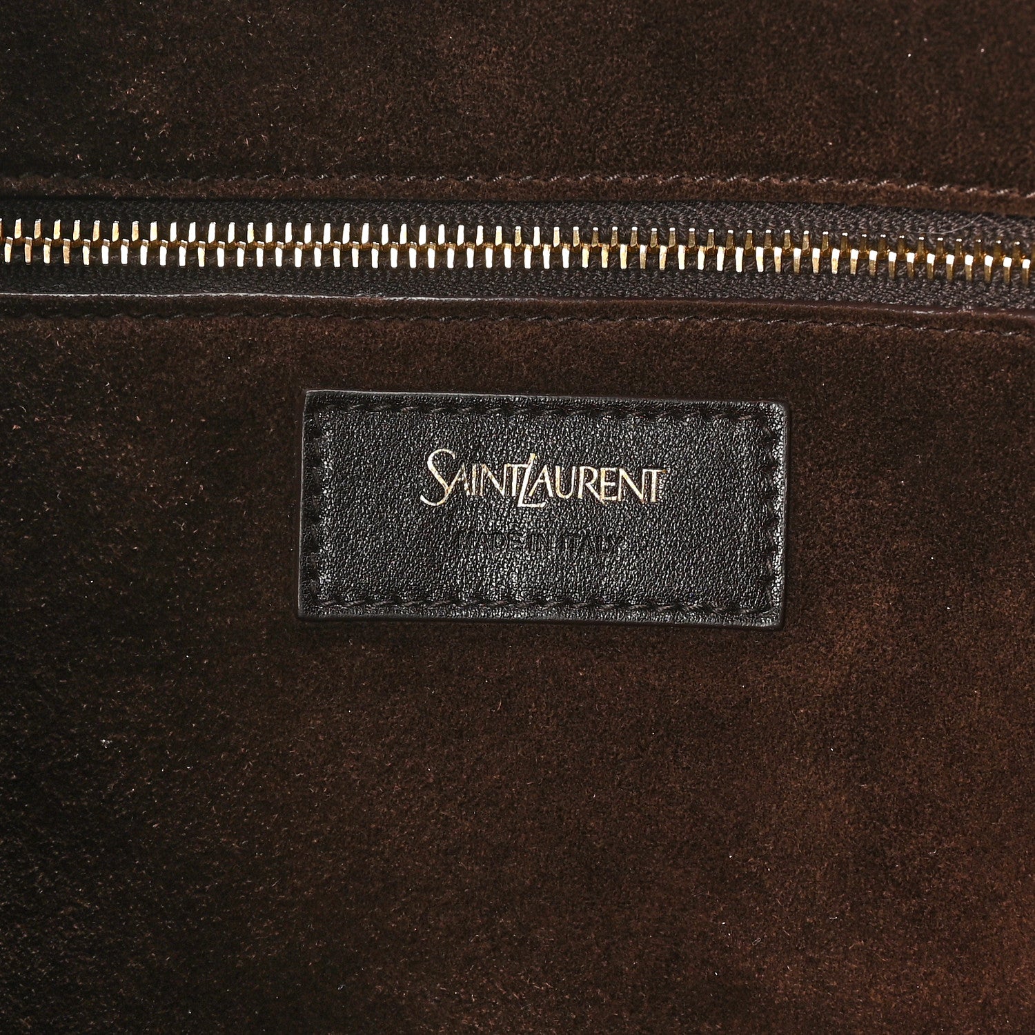 Saint Laurent Deerskin Mombasa Shoulder Bag Santal 8 of 30