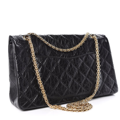 Chanel Aged Calfskin Quilted 2.55 Reissue 227 Flap Black 3 of 9