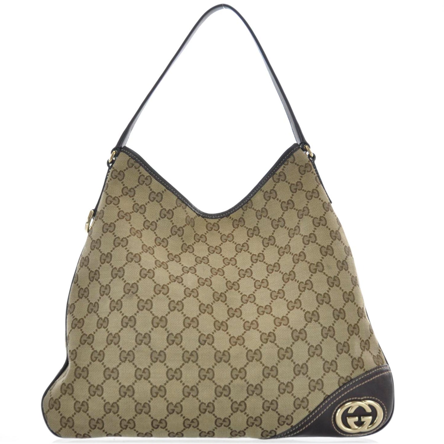 Monogram New Britt Medium Hobo Ebony