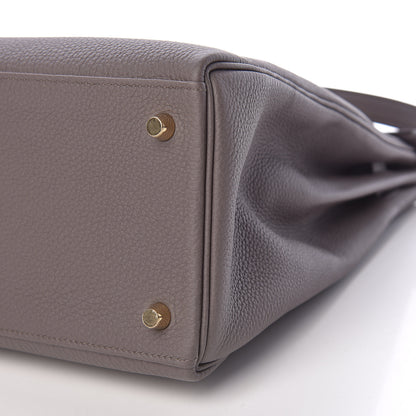 Hermes Togo Kelly Retourne 35 Etain 39 of 40