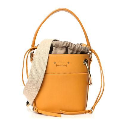 Chloe Smooth Calfskin Small Roy Bucket Bag Burning Camel 1 of 10