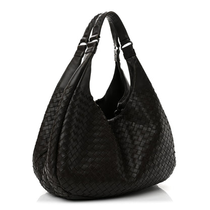 Bottega Veneta Nappa Intrecciato Medium Campana Hobo Ebano 4 of 12