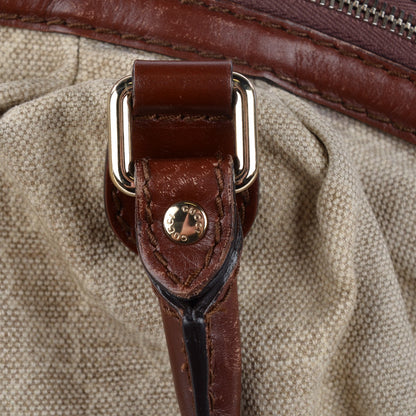 Gucci Monogram Cabinato Medium Sukey Boston Brown 8 of 11
